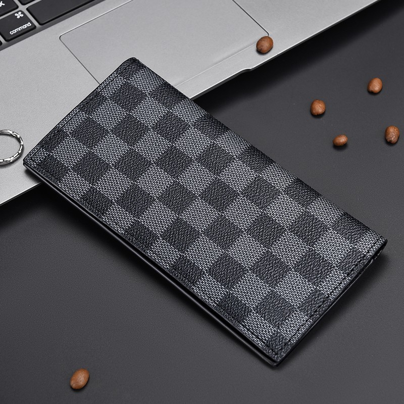 Replica Designer er LV Uomo Moda Check Multi-Card Wallet