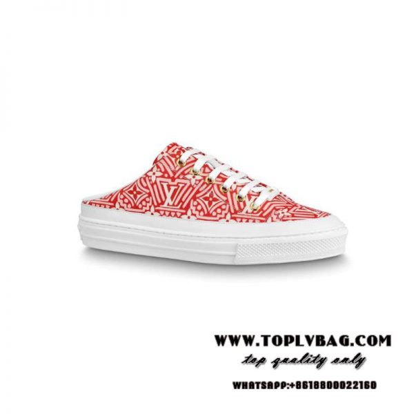 Replica Louis Vuitton 1A85NN LV Crafty Stellar Open Back Sneaker For Sale