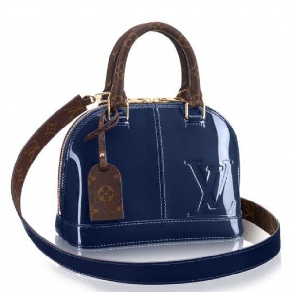 Replica Louis Vuitton Alma BB Bag Patent Leather M54705 BLV667 For Sale