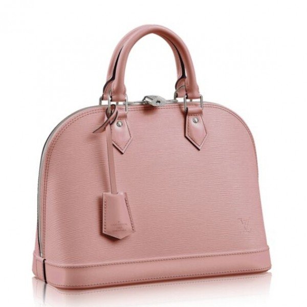 Replica Louis Vuitton Alma PM Bolsa de cuero Epi desnuda M41265 BLV200 Para la venta