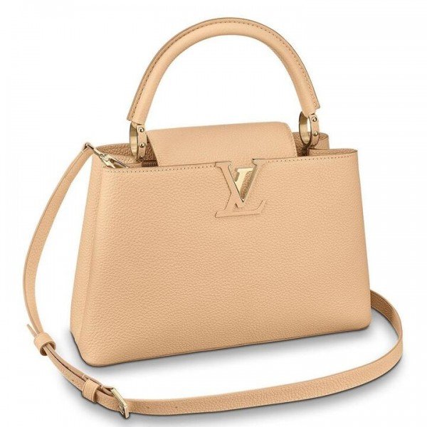 Replica Louis Vuitton Capucines PM Bag Taurillon Leather M54296 BLV845 For Sale